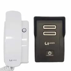 Porteiro Eletronico Interfone Residencial Lider LR570 Alimentação Interna Touch Smart