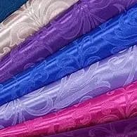 Tecido Cetim Jacquard 1,50 de Largura - Várias Cores