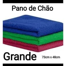 Pano de chão Microfibra Grande 73cm X 48cm KIT  ( Pano Mágico)
