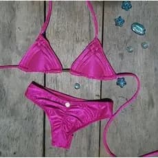 Biquíni La Playa cortininha empina bumbum PROMOÇÃO PONTA DE ESTOQUE