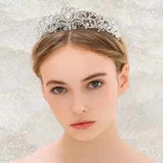Coroa Tiara Strass Para Noiva Casamento Debutante Daminha Miss Formatura Acessório Brilhante Festas