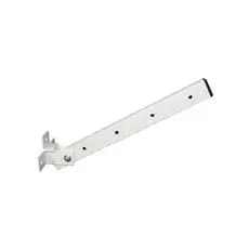 Suporte De Varal Dobrável De Parede Branco 4 Furos - 1 Par
