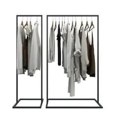 Conjunto Arara Industrial para Exposição de Roupas