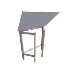 Mesa Dobravel Escrivaninha  para Quarto Escritório Expositor Movel Desmontavel