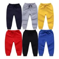 Kit 6 Calça Infantil Moletom Criança Grosso Inverno Algodão