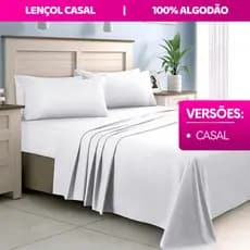 Lençol Pra Cama Casal 100% Algodão Avulso Sem Elástico 2,00m X 2,50m Percal 200 Fios antialérgico Varias Cores