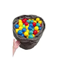 Saco de Armazenar Bolinhas para Piscina de Bolinhas Reforçado Grande para Guardar Bolinhas