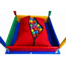 Saco Coletor de Bolinhas 1,20x1,20 para Piscina de Bolinhas Infantil