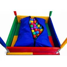 Saco Coletor Bolinhas Reforçado para Piscina de Bolinhas 1,50x1,50 + Brinde