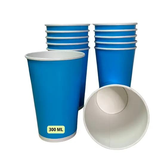 Copo Biodegradável (AZUL) 300 ML