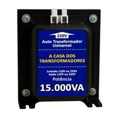 Auto Transformador 15.000 VA SINDAL 127v /220v ar condicionado de até 30.000BTUS