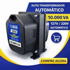Auto Transformador 10000VA 110V/220V 18.000 BTUS