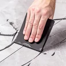 Kit 8 Espátulas Aplicador Em Eva Para Rejunte Para Rejuntar Pisos Azulejos de garagem cozinha etc