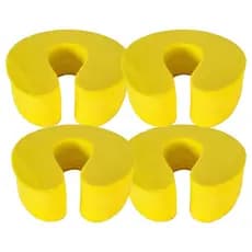 Protetor de Porta Bebe Mais Largo Robusto 30mm Kit com 4  ou 10 Peças Segurança das Crianças GetShow