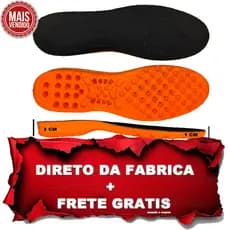 PALMILHA ORTOPÉDICA DE GEL PARA DORES NOS PÉS ANATOMICA