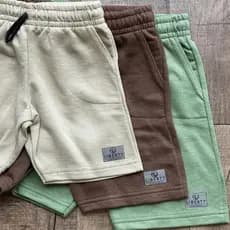 Bermuda Menino Moletom Infantil Short Com Bolso E Cordão De Ajuste Conforto E Qualidade
