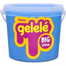 Slime Gelele Balde Tradicional Doce Brinquedo 1,5kg
