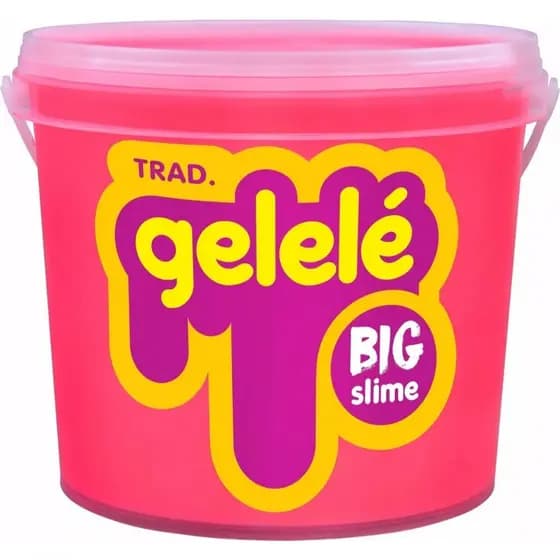 Slime Gelelé Massinha Geléia Balde Grande