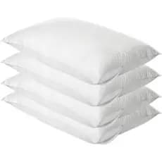 Kit 8 Capas Protetoras Travesseiro Fronha Anti-Mofo c/ Zíper