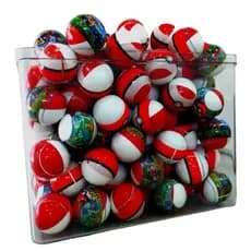 Kit Lembrancinha Tipo Pokémon mini Pokebola Surpresa Festa Envepolada Decoração Sortida