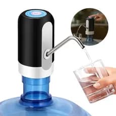 Bomba Elétrica Universal com Carregamento USB para Galão Garrafão de Água Digital