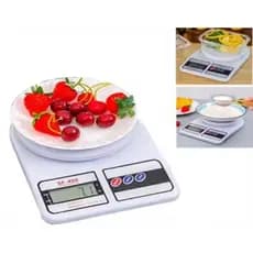 Balança Digital de Cozinha 10kg com Alta Precisão e Display LCD