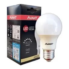 Lampada Led Pera 9w 4000k Branco Neutro E27 - Avant