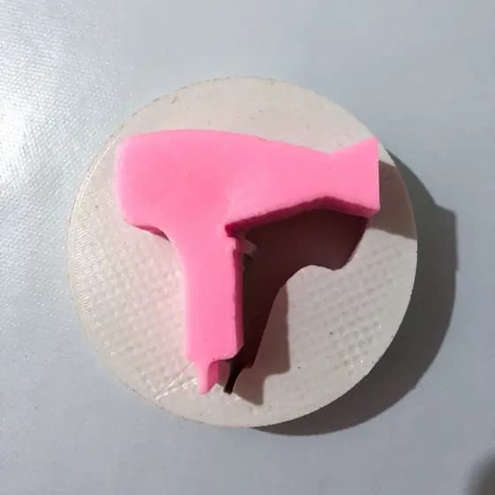 Molde,  0361 Molde de Silicone secador de cabelo