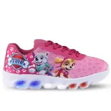 Tênis Infantil De LED Menina Skay Patrulha Canina Confortável Promoção