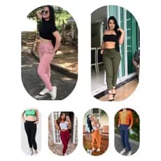 PROMOÇÂO CALÇA  JOGGER femenina tecido bengaline com lycra