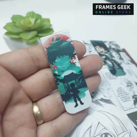 Marcador de Página Magnético Boku no Hero
