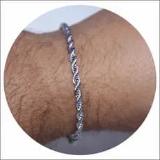 Pulseira Masculina AÇO INOX - NÃO DESCASCA - NÃO ENFERRUJA