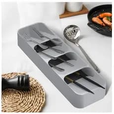 Organizador Porta Talheres Gaveta Cozinha Compartimentos Utensílios