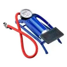 Bomba De Ar Com Pedal E Indicador De Pressão PSI Para Bike E Bola Ciclismo Emergência