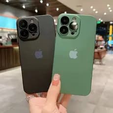 Capa Iphone Ultra Fina Fosca Com Película Protetora De Lente De Câmera Para Iphone X Xs Max Xr 11 12 13 14 15 Pro Max