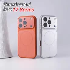 Torne-Se 17 Series Janela Grande Magnética Lente De Vidro Temperado Filme Capa Protetora Para IPhone 16 15 14 13 12 Pro
