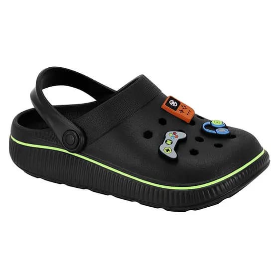 Sandalia Infantil Menino Babuche Papete Gamer Molekinho 2874204