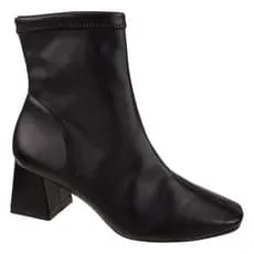Bota Feminina Cano Curto Salto Baixo Grosso 6cm Bebecê T4414265