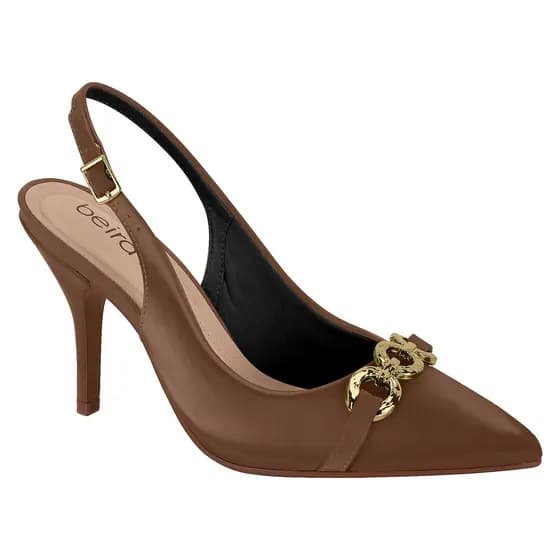 Sapato Feminino Scarpin Salto Alto Fino 10 cm Beira Rio 41221401