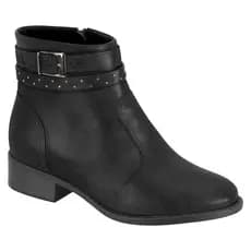 Bota Feminina Cano Curto Salto Baixo Grosso 3cm Modare Ultraconforto 7057233