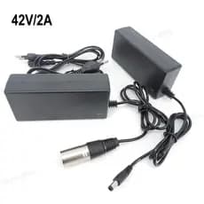 36V 42V 2A 60W AC Para DC 5.5 3PIN XLR plug Adaptador De Fonte De Alimentação Carregador De Lítio Li-ion poly Bateria De