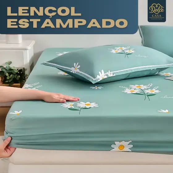 Lençol Estampado Microfibra AVULSO - Solteiro / Casal / Queen / King - Lindas Estampas