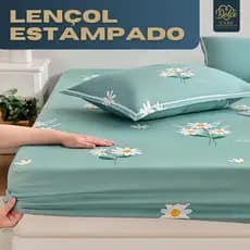 Lençol Estampado Microfibra AVULSO - Solteiro / Casal / Queen / King - Lindas Estampas