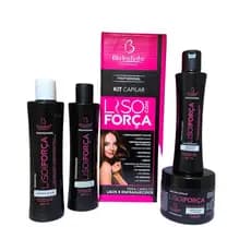 Kit Capilar Liso Com Força 4pc - Bio Instinto