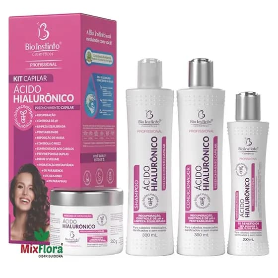 Kit Capilar Micelar - Bio Instinto Com 4 Itens