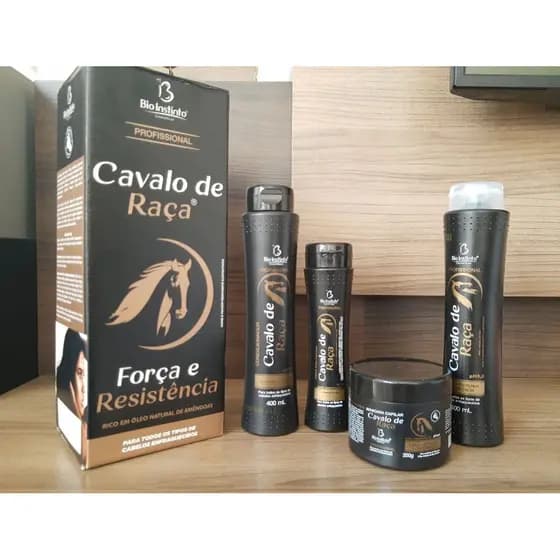 Kit Capilar Profissional Cavalo De Raça Bio Instinto