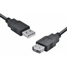 CABO USB A MACHO 2.0 X USB A FEMEA 2.0 3M