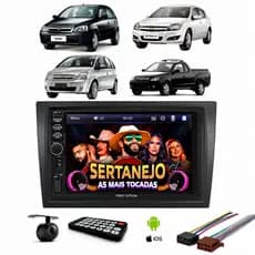 Central Multimidia Gm Corsa Meriva Vectra Montana  Mp5 Bt Espelha Moldura 2 Din Câmera Ré