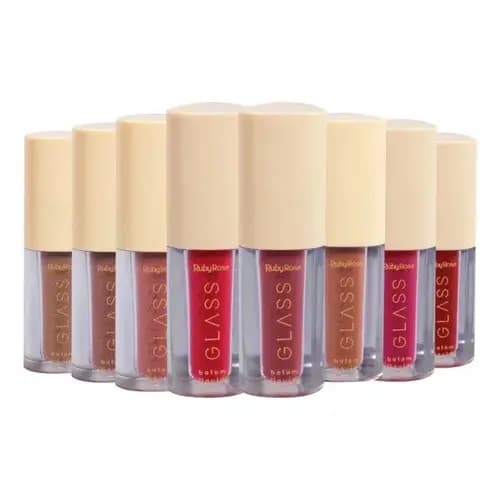Batom Liquido Velvety Glass Ruby Rose