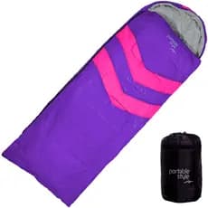 Saco de dormir Portable Style PRO Ripstop Camping Trekking Montanhismo Inverno Temperatura 0ºc